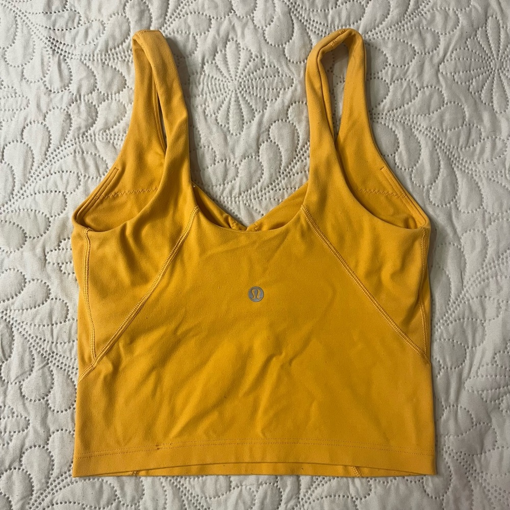 lululemon athletica Yellow Tank Top - Picture 2 of 4